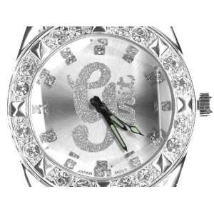 Silver Iced Out Gunit Watch HipHop Jewelry Everything 