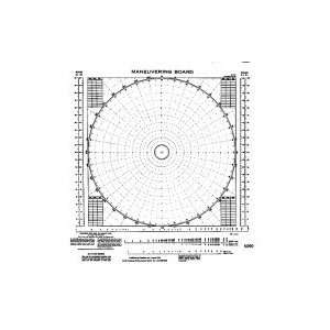  NGA Plotting Sheets Maneuvering Board   5090 Office 