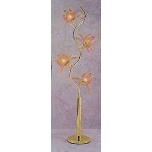  Brass Floor Lamp With Switch On Base