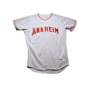 Anaheim Angels MLB Authentic Team Jersey by Majestic Athletic (Road 