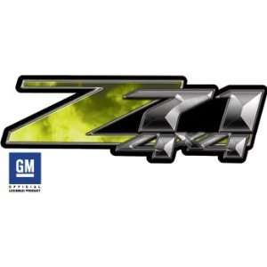  Chevy Z71 4x4 Fire Yellow Truck & SUV Decals Automotive