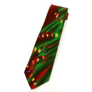 Long Jerry Garcia Collection Tie #1436   Christmas Tree  