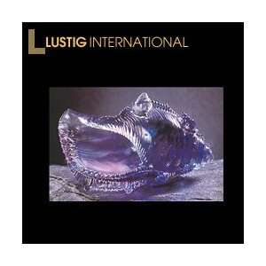  Lustig Lost Wax Glass LWG E037 Purple Shell Everything 