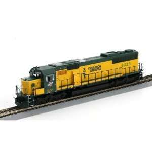  HO RTR SD60, C&NW/Traditional Yellow #8029 ATH91678 Toys 