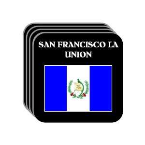 Guatemala   SAN FRANCISCO LA UNION Set of 4 Mini Mousepad Coasters