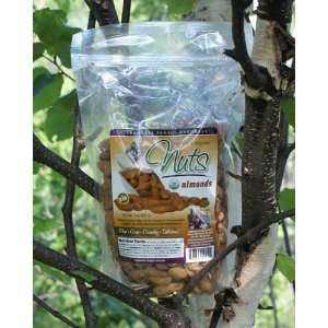 Nuts, Raw, Soaked & Dried, Certified Organic, Almonds 1 lb.  