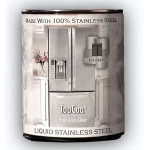 Liquid Stainless Steel 00101 FG HGCLEAR Quart Clear Top Coat (Covers 