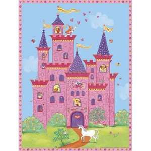   Palace Poster Print with Unicorn Cynthia Jabar 