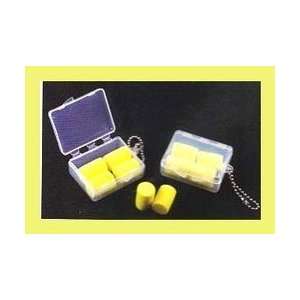  050310    Ear Plugs in Plastic Pill Box Health & Personal 