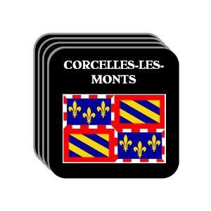  Bourgogne (Burgundy)   CORCELLES LES MONTS Set of 4 Mini 