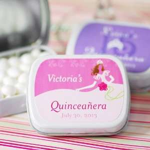  Personalized Quinceanera Mint Tins