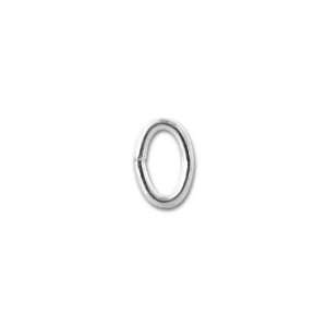   Silver Oval Jump Ring 3.0x4.6mm, 21 gauge Arts, Crafts & Sewing