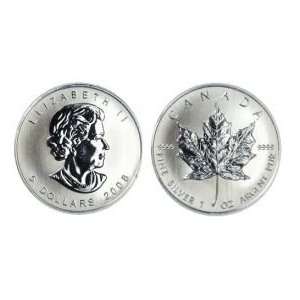   Canadian Silver Maple Leaf Silver Clad Bullion Rounds 
