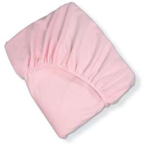  One Step Ahead Extra Pink Chenille Toddler Bed Fitted 