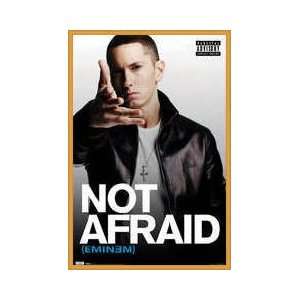  Eminemnot Afraid Framed Poster