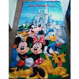    Walt Disney World Fab 5 Castle Beach Towel