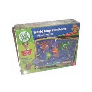 world map fun facts 48pc by MASTER PIECE PUZZLE
