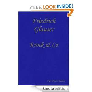 Krock & Co (Wachtmeister Studer) (German Edition) Friedrich Glauser 