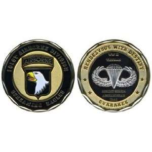  Army 101st Airborne Challenge Coin 