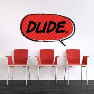  Dude Wall Sticker   36 Inch Baby