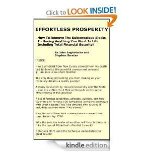 Effortless Prosperity How To Remove The Subconscious Blocks To Having 