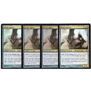  MTG Conflux VICTIS AGENTS FOIL Playset of 4 commons 