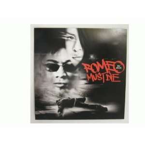  Romeo Must Die Poster Flat Jet Li Aaliyah 