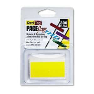  Redi Tag 20012   Removable/Reusable Page Flags, Yellow 