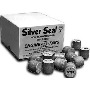  Silver Seal Engine Tabs (Half Size, 500 Pc. Bulk 