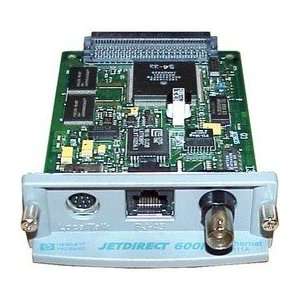   600N Ethernet 10BT/10B2 Local talk EIO RJ 45.