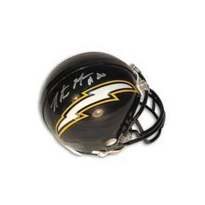  Natrone Means Autographed San Diego Chargers Mini Football 