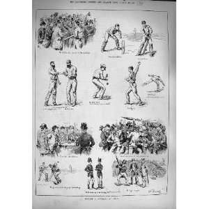  1884 England Australia Cricket Lords Sport Sportsmen