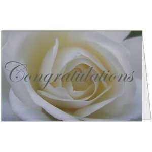  Wedding Congratulations Flower Couple Greeting Card (5x7 