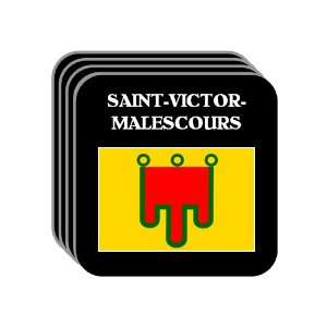 Auvergne   SAINT VICTOR MALESCOURS Set of 4 Mini Mousepad Coasters