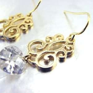  Earrings Pensées white. Jewelry