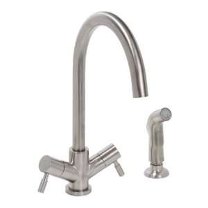 Premier 120116 Essen Two Handle Kitchen Faucet with Matching Spray 