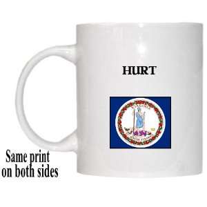  US State Flag   HURT, Virginia (VA) Mug 