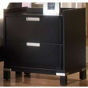    Nightstand by Homelegance   Black (1347 4) 