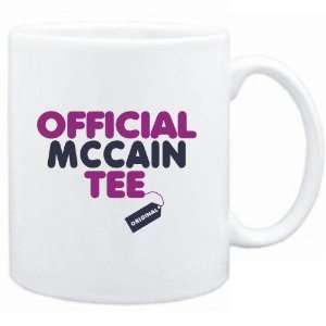  Mug White  Official McCain tee   Original  Last Names 