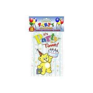  birthday party invitations (8 per pack)   Case of 48
