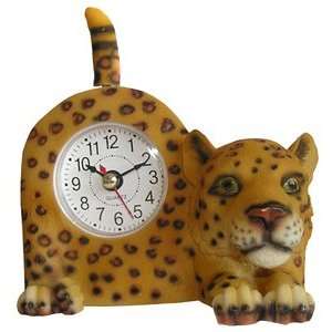  Leopard Wagging Tail Animal Clock