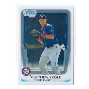  2011 Bowman Chrome Draft Prospects #15 Matthew Skole 