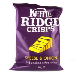   Ridge Crisps Cheese and Onion 150g  Grocery & Gourmet Food