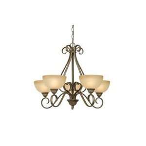  1567 5   Riverton 5 Light Chandelier   Chandeliers