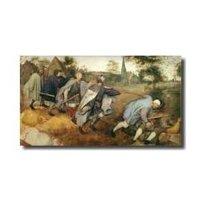  Parable Of The Blind 1568 Giclee Print