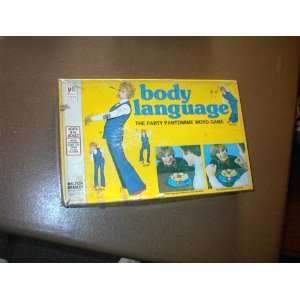 BODY LANGUAGE The Party Pantomine Word Game (1975) Endorsed by 