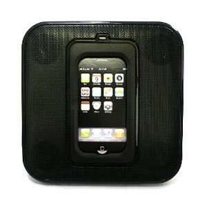 Portable Speaker Dock for iPod Touch and iPhone w/ 90 Degree Rotation 