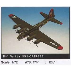  B 17G Fortress Silver 1/72 