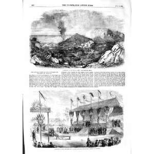  1855 WATERSPOUT ISLE CAPRI ASYLUM WORKMEN VINCENNES