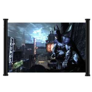  Batman Arkham City Game Fabric Wall Scroll Poster (28x16 